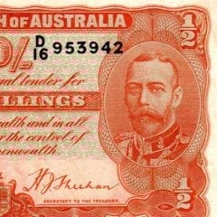 Pre Decimal Ten Shillings