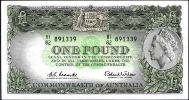 One Pound Coombs Wilson front 2